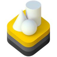 RealityKit framework logo - Apple's 3D rendering and simulation framework for AR
